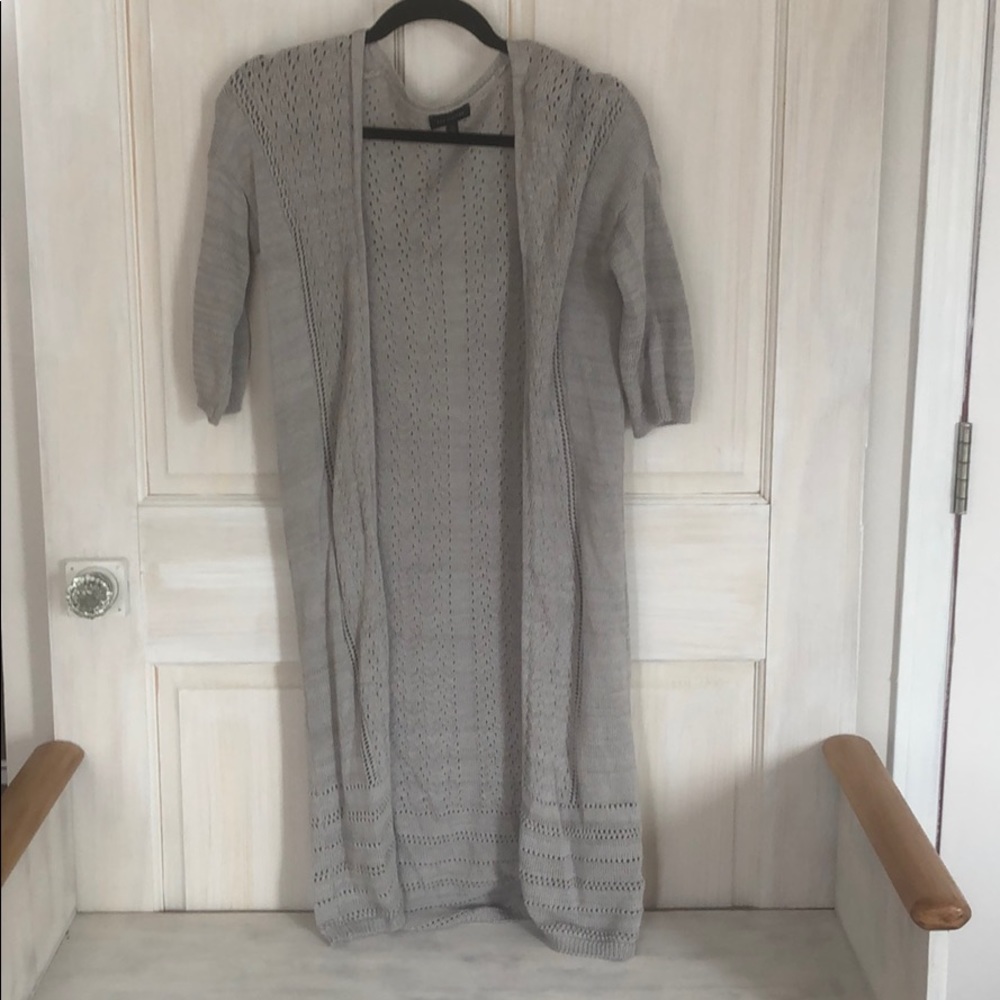 Tunic cardigan